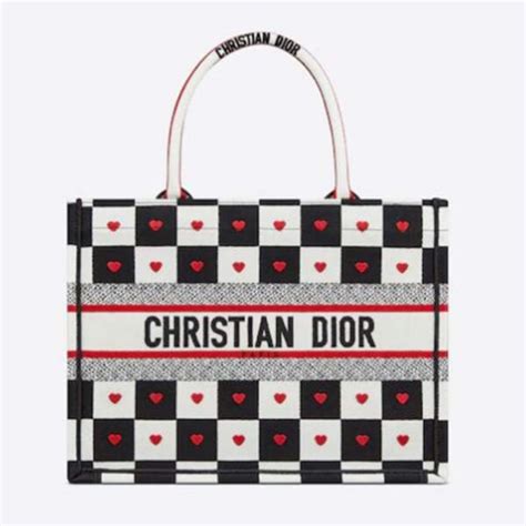 dior red heart bag